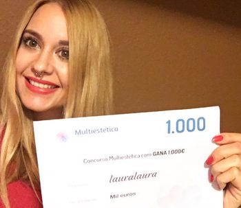 Laura est la gagnante du mois de septembre !