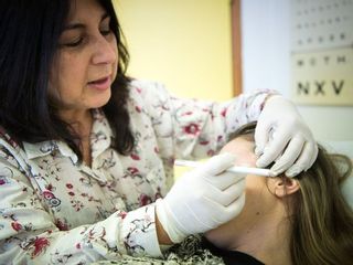 Examen du visage