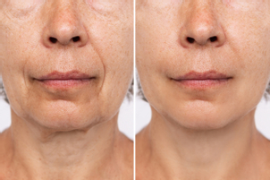 Réduction des rides et raffermissement des tissus