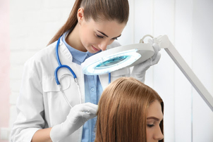 calvitie avant / après