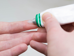 Hyperhidrose - Traitement local