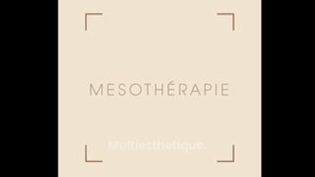 Mésothérapie - Centre de Médecine Esthétique - Skincare Agency